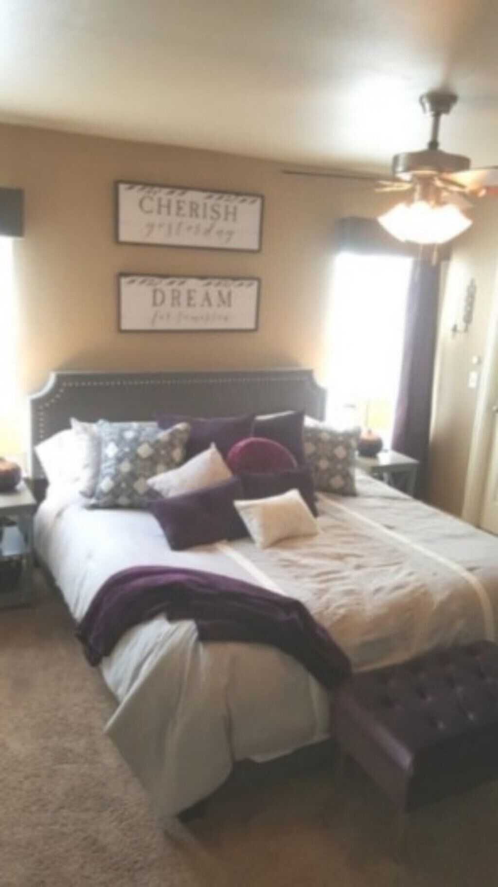 4 makuuhuonetta, työpöytä, silitysrauta/-lauta, vauvan matkasänky