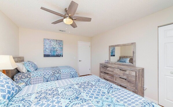 2 habitaciones, wifi y ropa de cama