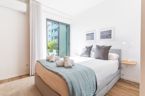 1 Schlafzimmer, Bügeleisen/Bügelbrett, kostenloses WLAN, Bettwäsche