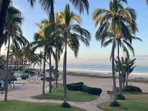 Na praia 