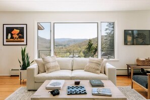 TV, fireplace, stereo