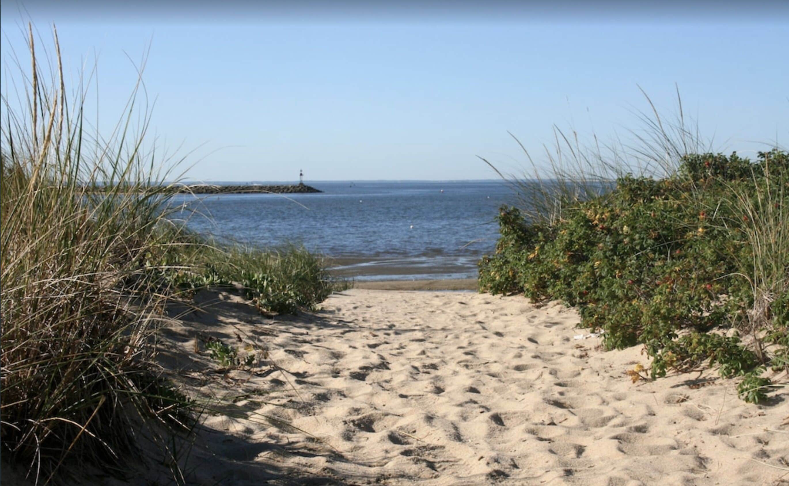 På stranden, liggestole