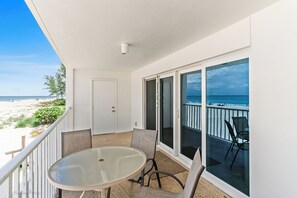 Outdoor dining - FREE PERKS INCLUDED!! Holiday Villas II 117- GULF FRONT Condo! (Indian Shores)