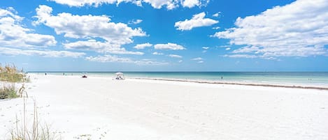 Accommodatie ligt op het strand