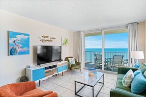 TV, DVD player, table football, ping pong - FREE PERKS INCLUDED!! Sand Castle I 908 - GULF FRONT Condo! (Indian Shores)