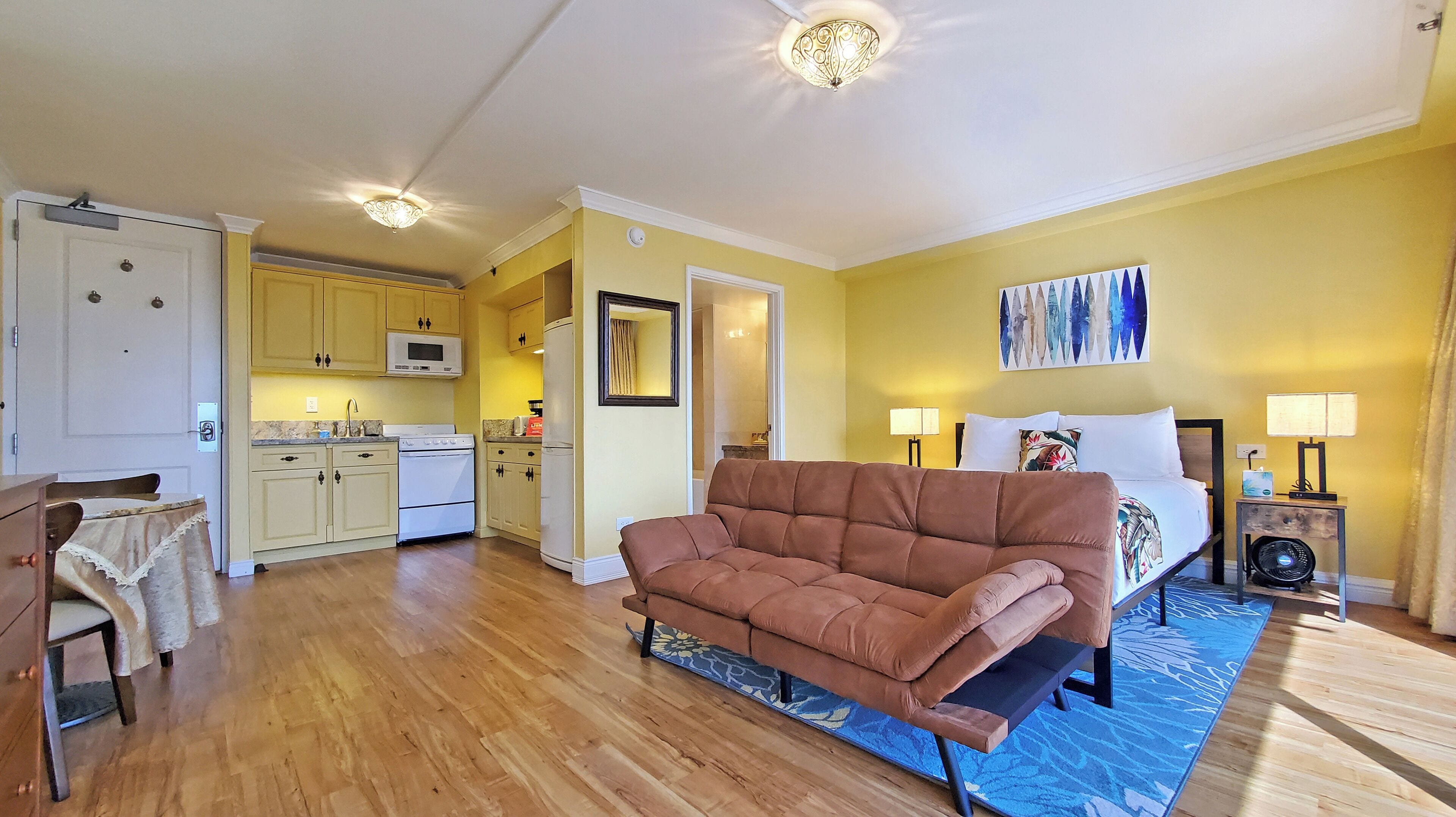 1 bedroom, desk, iron/ironing board, free WiFi