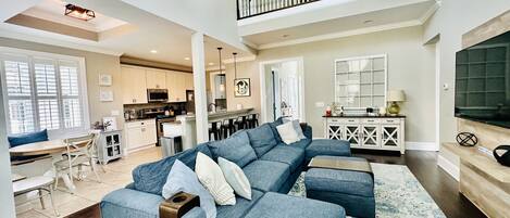 Een smart-tv en een printer