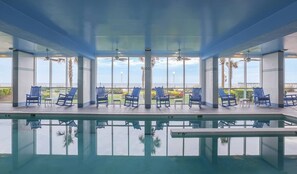 Indoor pool, a heated pool