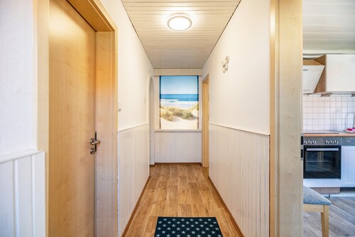 Maison de vacances "Seehaus Juist" près de la plage avec vue sur la mer, Wi-Fi et terrasse.