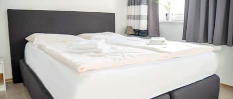 2 Schlafzimmer, kostenloses WLAN, Bettwäsche