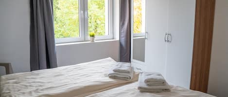 2 slaapkamers, gratis wifi, beddengoed