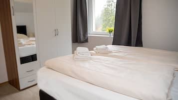 2 habitaciones, wifi gratis y ropa de cama