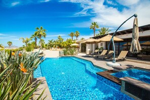 Außenpool, beheizter Pool