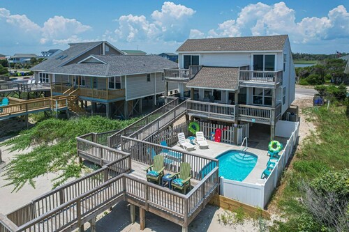 Amazing 4 BR Oceanfront Home w Pool. Dog Friendly, Spectacular Views