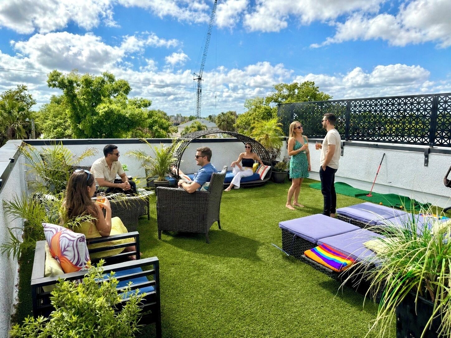 XXL private luxury rooftop to enjoy the beautiful outdoors