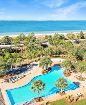 Outdoor pool - Barrier Dunes 495 - 34 by Pristine Properties (Port St. Joe)
