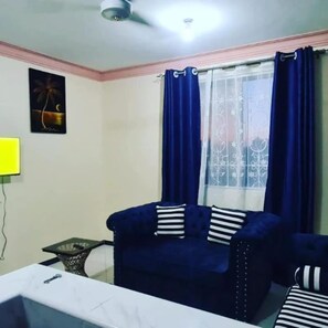   อพาร์ทเมนท์, 1 ห้องนอน | บริเวณนั่งเล่น