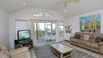 Casa, varias camas (2TheBeach) | Área de sala de estar