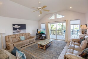 House, Multiple Beds (2TheBeach) | Living area - 2-The-Beach (Port St. Joe)