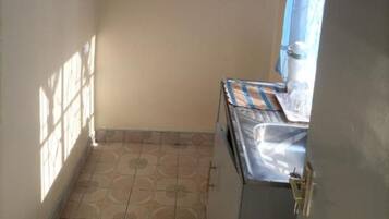 Mini-fridge, microwave, toaster, blender