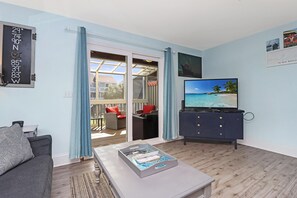 Townhome, Multiple Beds (Barrier Dunes 430 ) | Living area - Barrier Dunes 430 - 60 (Port St. Joe)