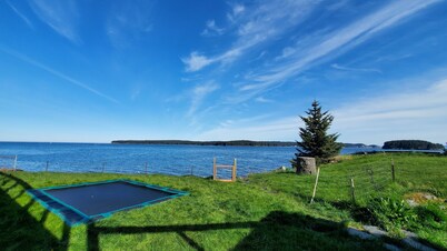 Ocean view modern guest suite with private beach access