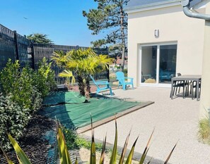 Terrace/patio - Gîte 10pers Avec Jacuzzi & Sauna Privatifs (Blainville-sur-Mer)