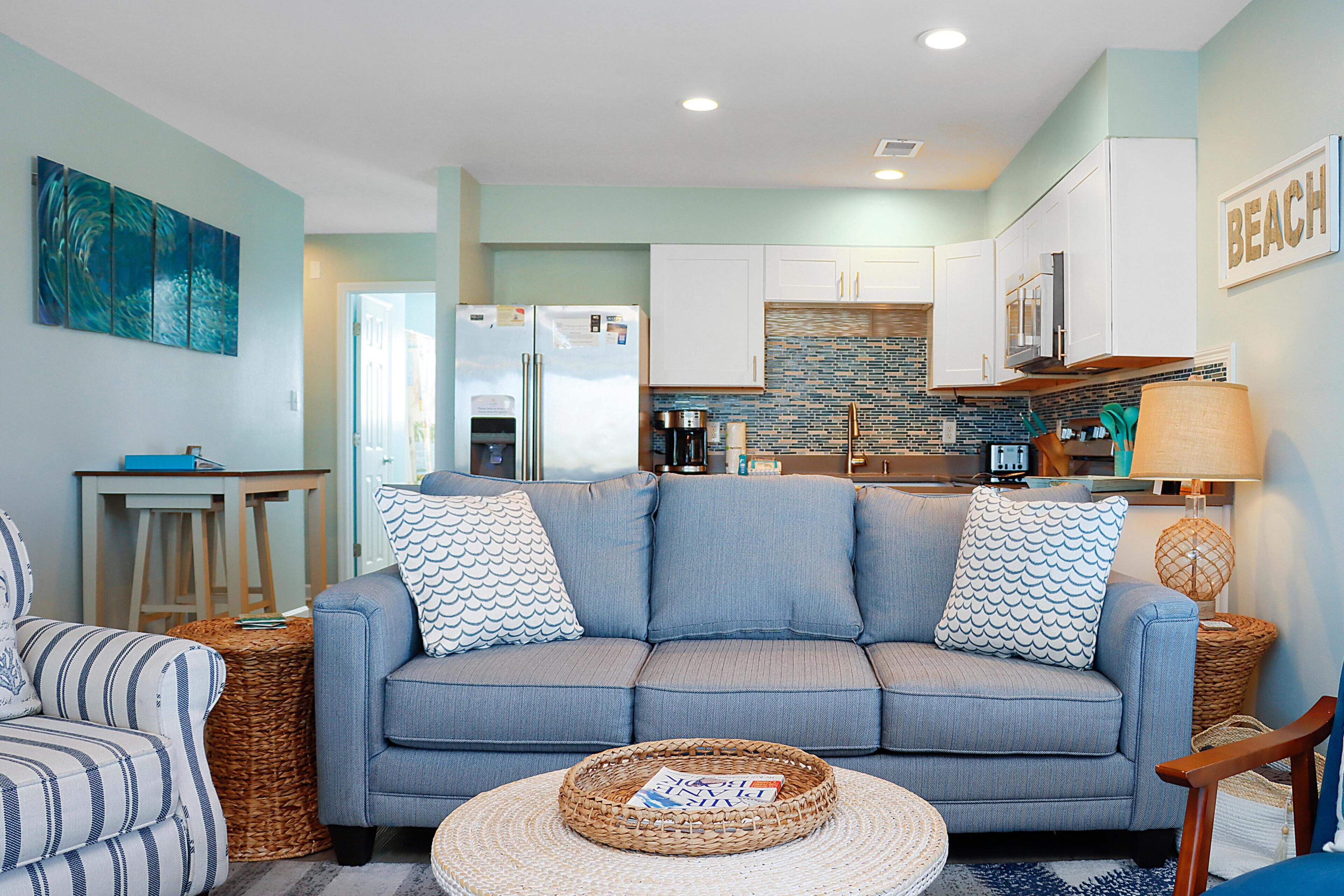 House, Multiple Beds (Barrier Dunes 166  Bay Watch) | Living area