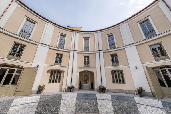 Façade de l’hébergement