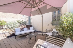 豪華套房 | 露台/庭院