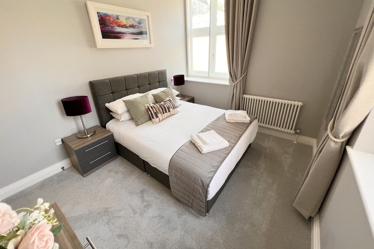 Appartement Ville | 1 chambre, draps en coton égyptien, literie de qualité supérieure