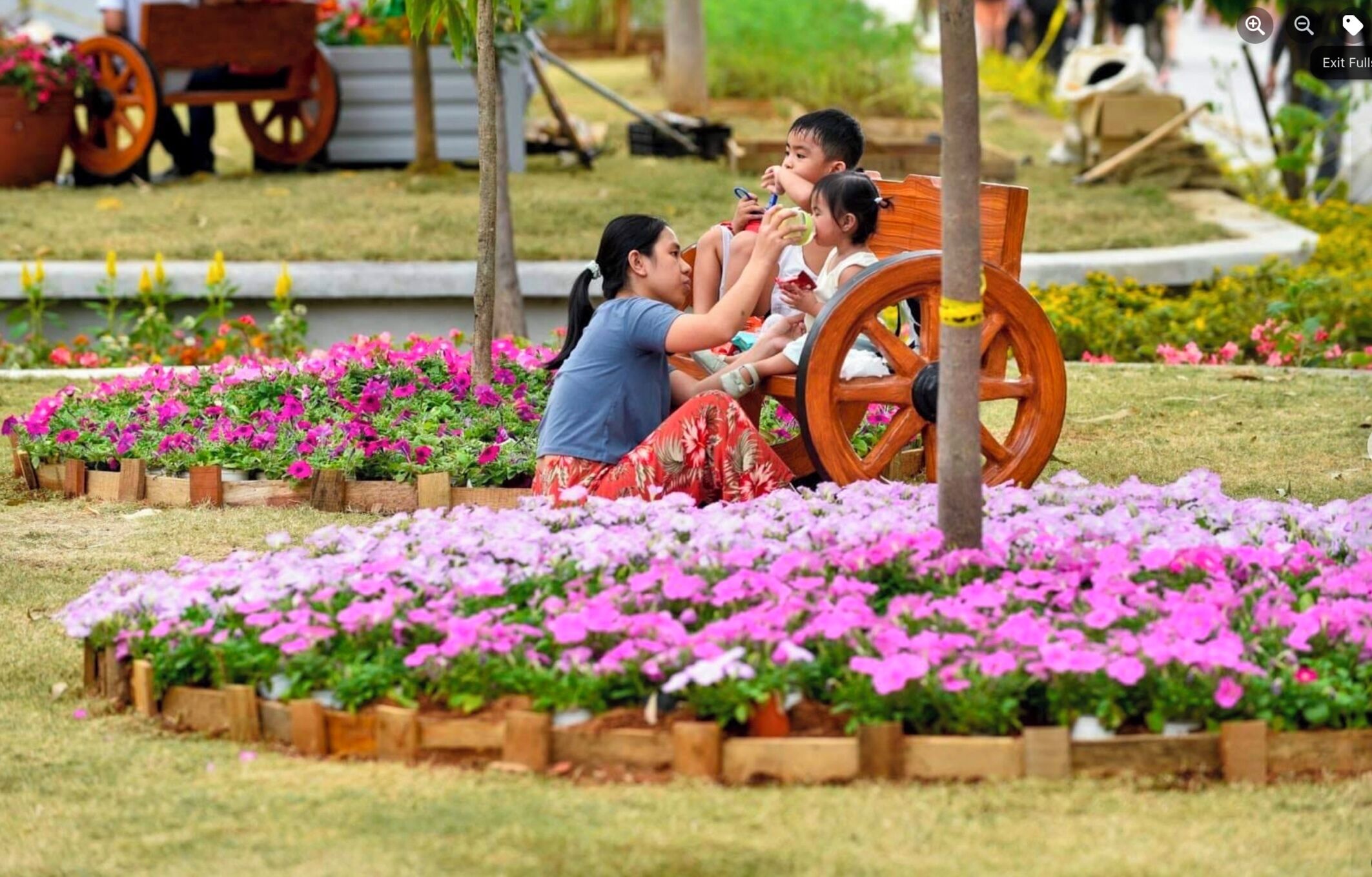 Enceinte de l ’hébergement