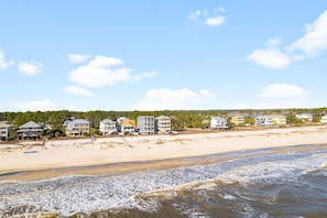 On the beach