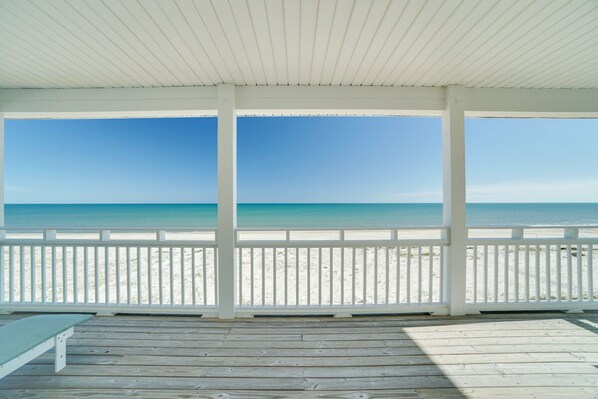 Property grounds - Gulf Front! Dog-Friendly! Private Beach Access! Amazing Views! (Indian Pass)
