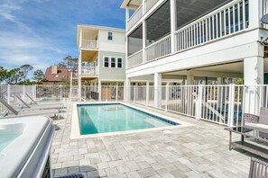 Pool - Gulf Front! Dog-Friendly! Private Pool! Boardwalk to Beach! (Cape San Blas)