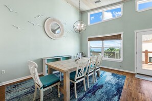 Dining - Chic Beach Condo! Gulf Views! Steps to Beach! (Cape San Blas)