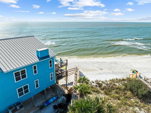 Book Now for Spring Break! Chic Beach Condo! Gulf Views! Steps to Beach!