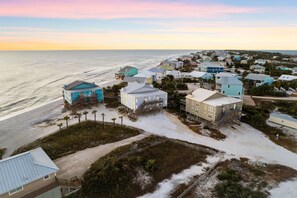 Exterior - Chic Beach Condo! Gulf Views! Steps to Beach! (Cape San Blas)