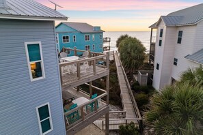 Terrace/patio - Vitamin Sea - Gulf-View Condo! Steps to Beach! Views! (Cape San Blas)