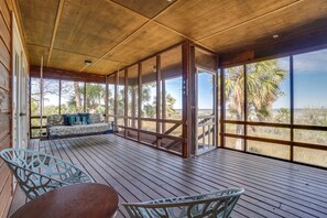 Interior - Holiday Getaways! Dog-Friendly! Bay Views! Screened-in Porch! Sunset Views! (Cape San Blas)