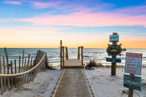 Beach nearby