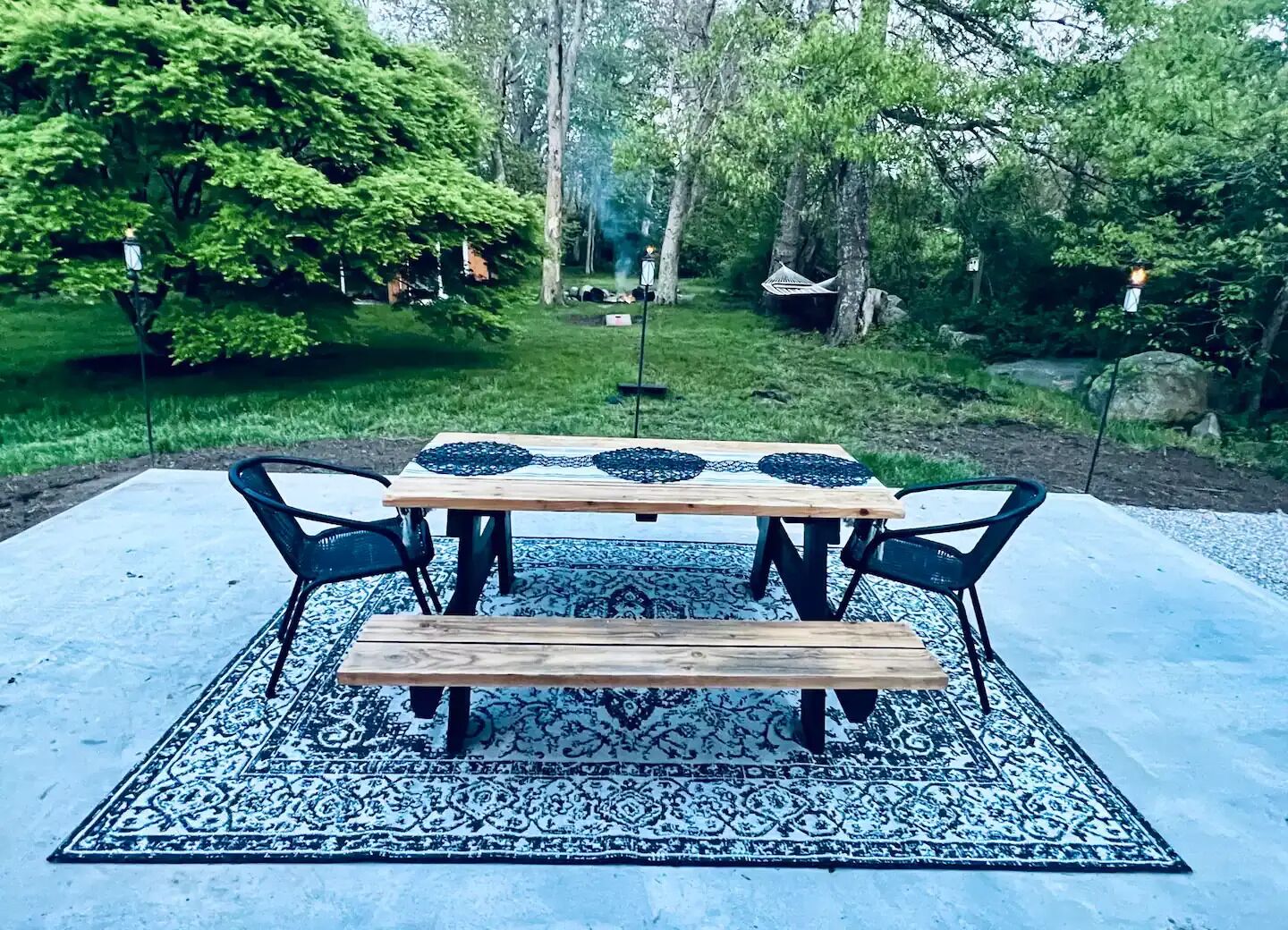 Udendørs spisemuligheder