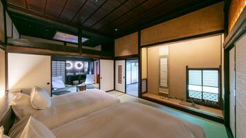 Main Building 101, Semi-open-air Bath, Non Smoking | 1 bedroom, premium bedding, down comforters, in-room safe