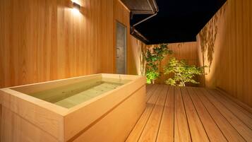 Annex 114, Semi-open-air Bath, Non Smoking | Bathroom | Separate tub and shower, deep soaking tub, designer toiletries
