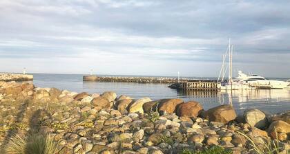 Cute little house in the harbor town of Aalbæk