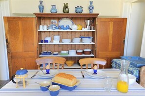 Refrigerador, utensilios de cocina