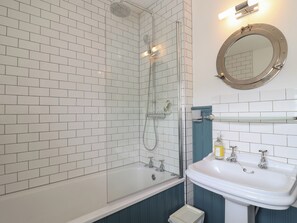 Shower, hair dryer