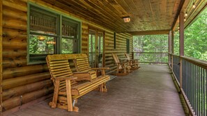 Balcony view - The Edison by Escape to Blue Ridge (Blue Ridge)