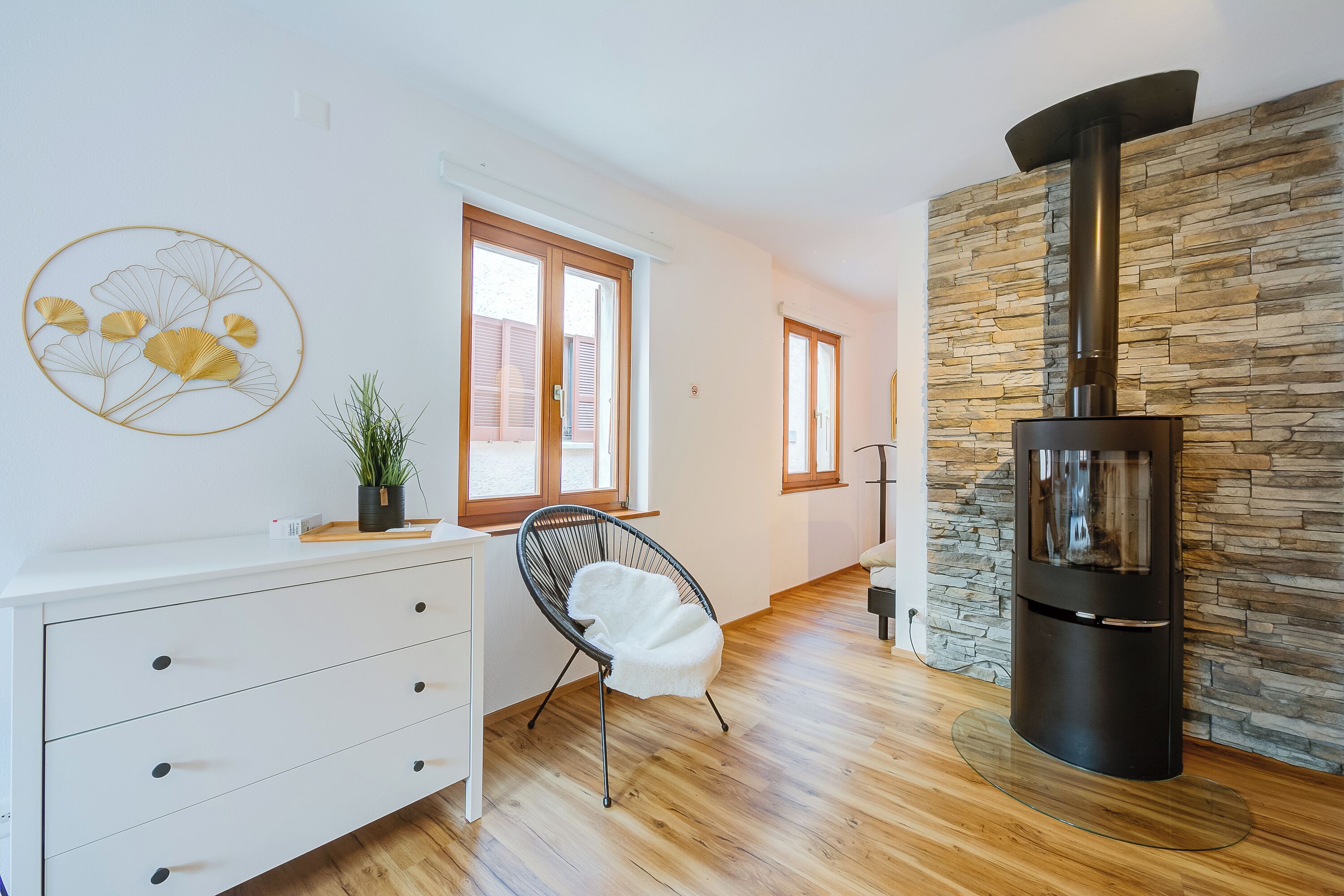 Familie villa, 1 slaapkamer, open haard (Casa Elvezia) | Interieur