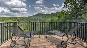 Uitzicht vanaf balkon